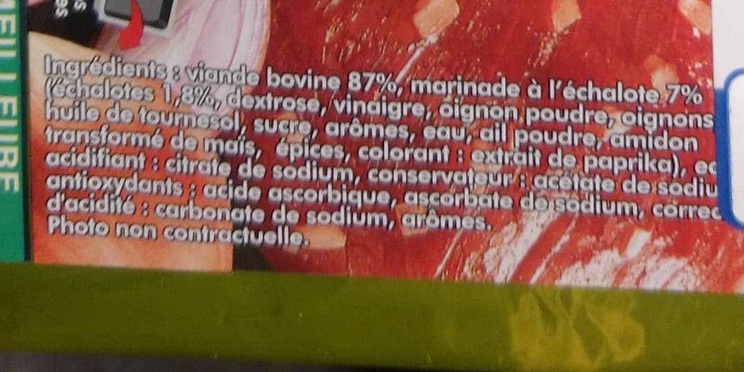 Charal Les Marinés 2 Pavés aux échalotes packshot