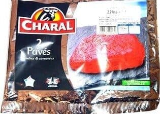 Charal 2 pavés packshot
