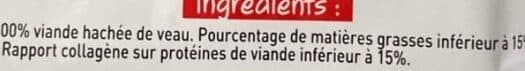 Charal Steak Hachés De Veau packshot