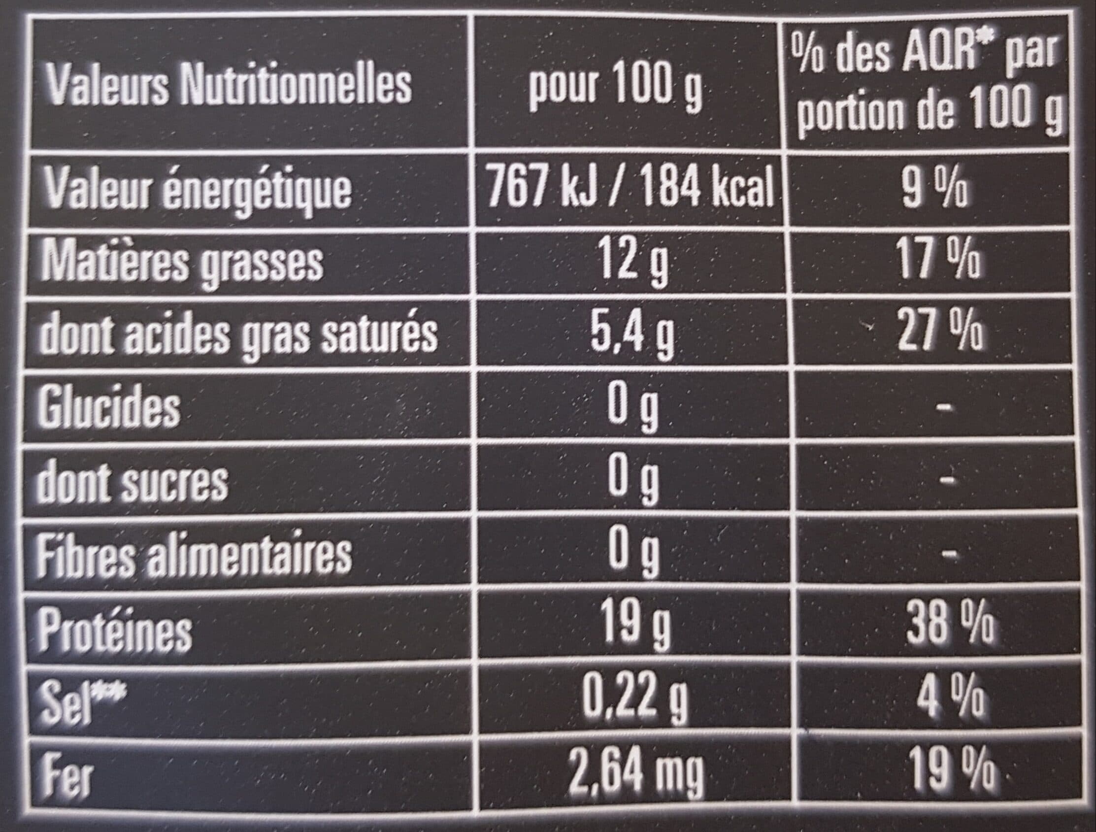 Charal 2 Steaks hachés 15% MG pur bœuf Bio packshot