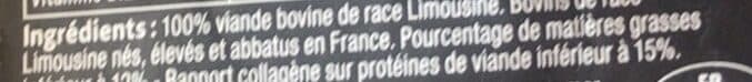 Charal steak haché race limousine packshot