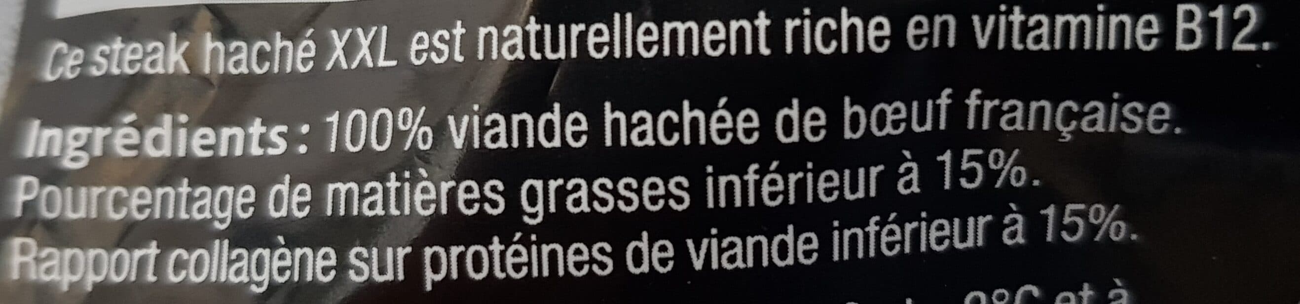 Charal 1 Steak haché XXL pur bœuf packshot
