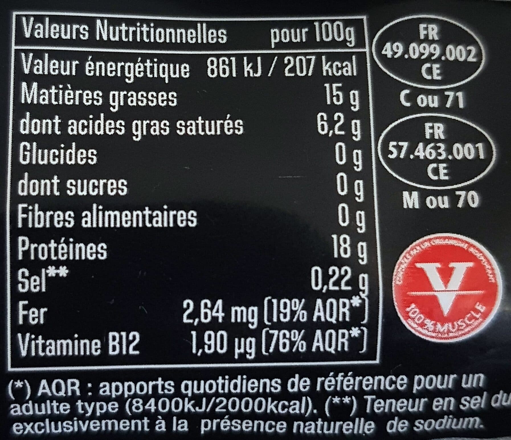 Charal 1 Steak haché XXL pur bœuf packshot