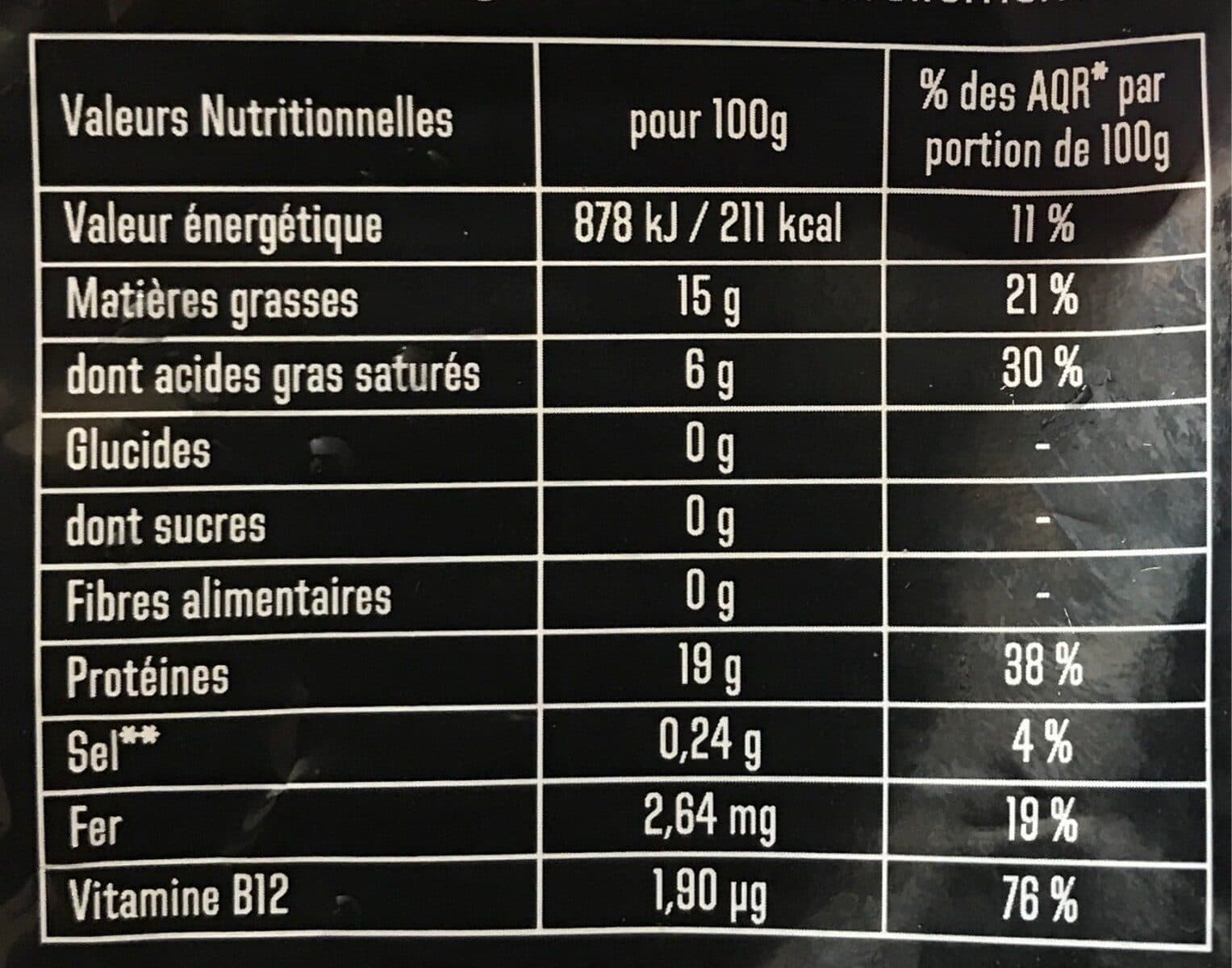 Charal 4 Steaks hachés packshot