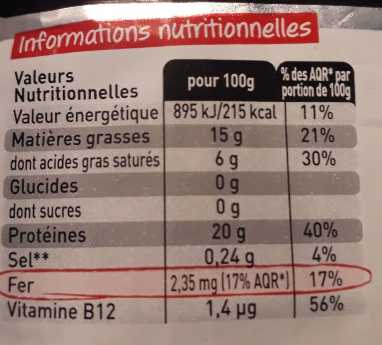 Charal Steack Hache packshot