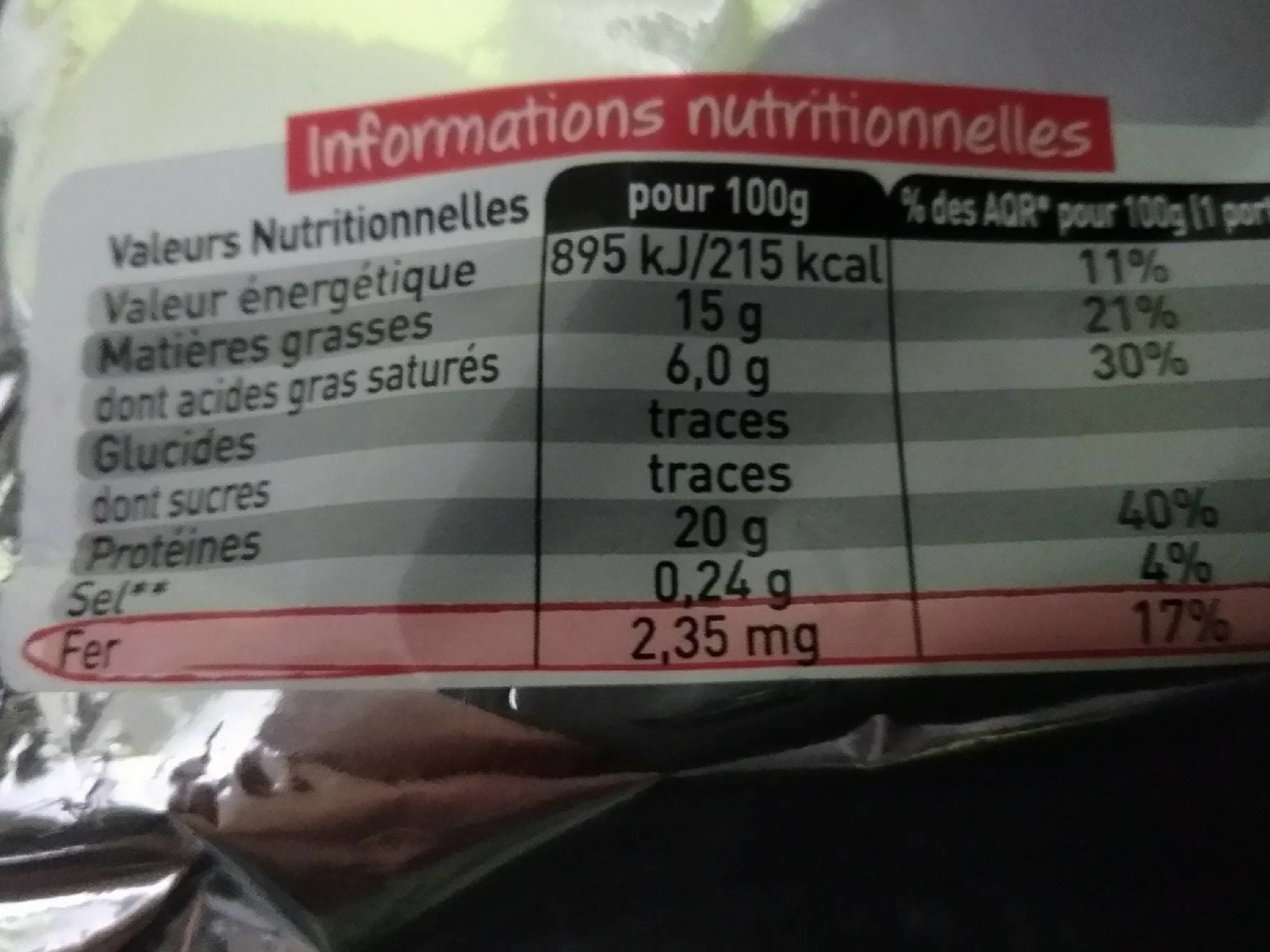 Charal Bifteck Haches 6 packshot