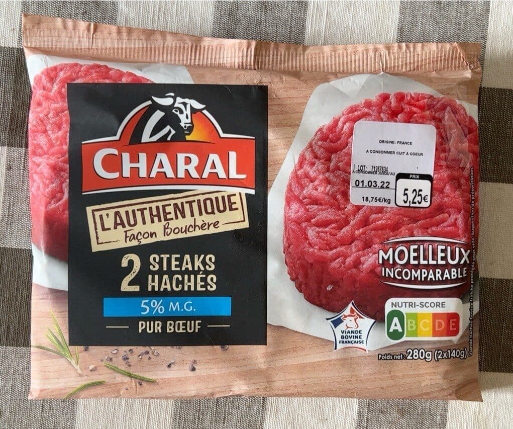 Charal L'Authentique Façon Bouchère 5% M.G. packshot