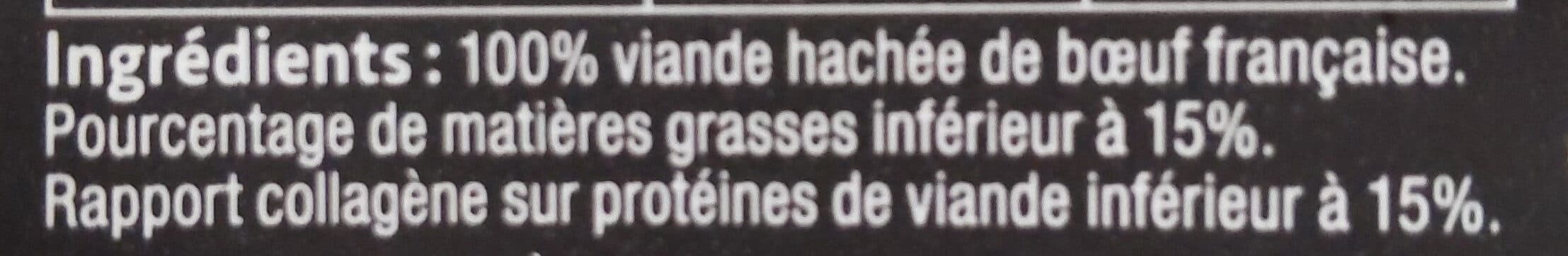 Charal L'Authentique Façon Bouchère, Steaks hachés 15% MG packshot