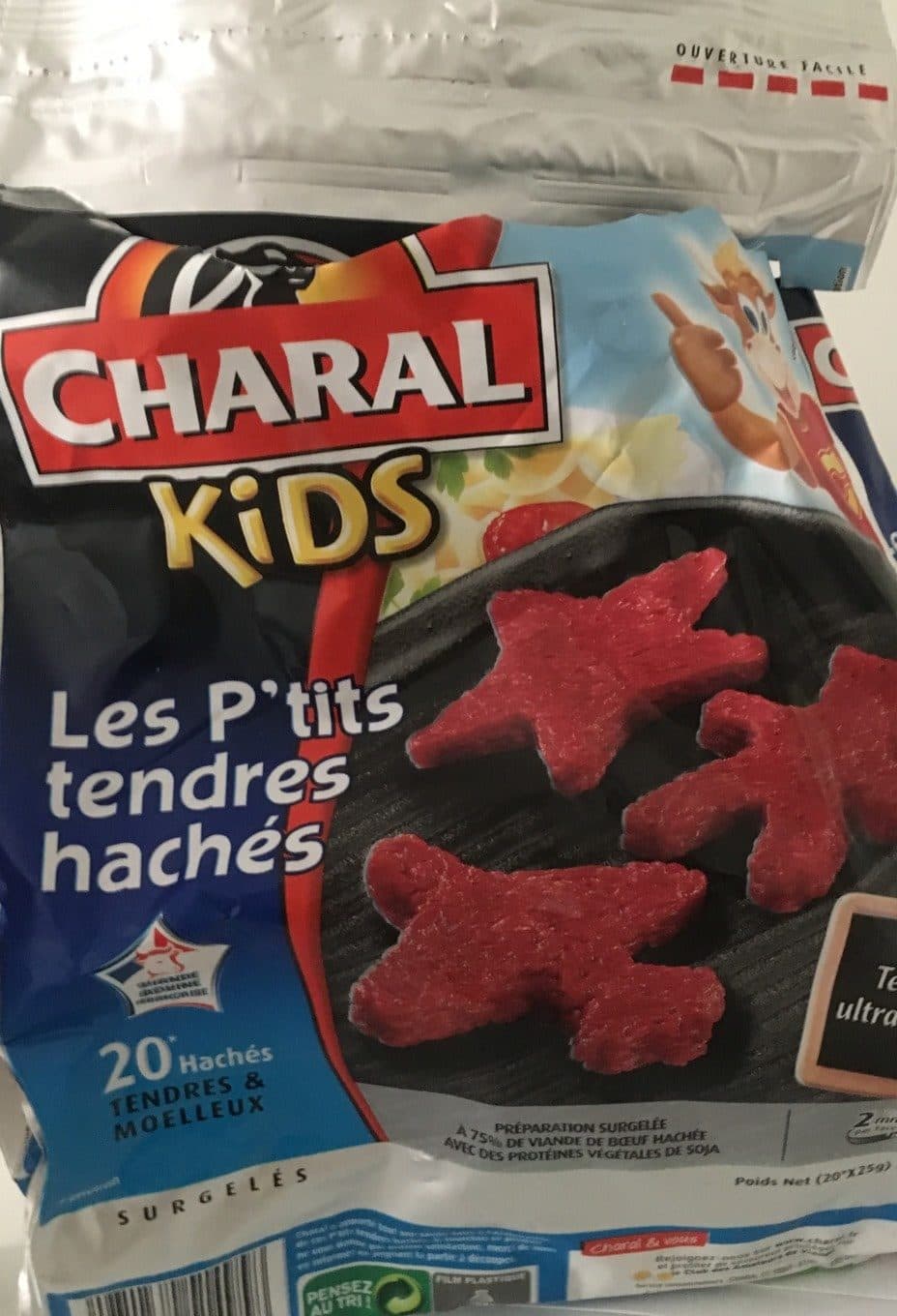Charal Les P'tits Tendres hachés packshot