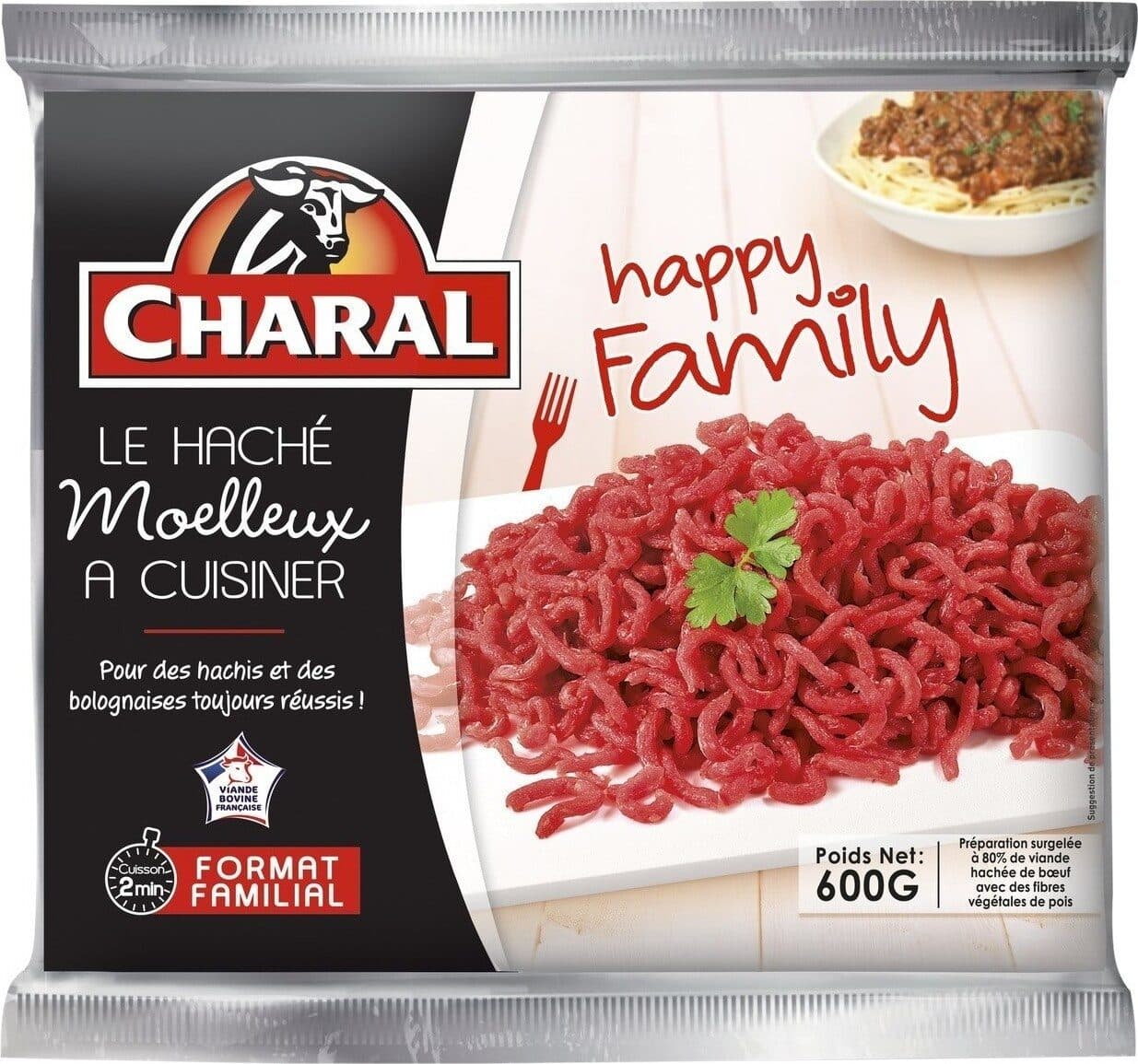 Charal Boeuf haché packshot