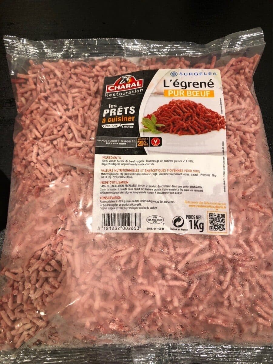 Charal L'egrenee packshot