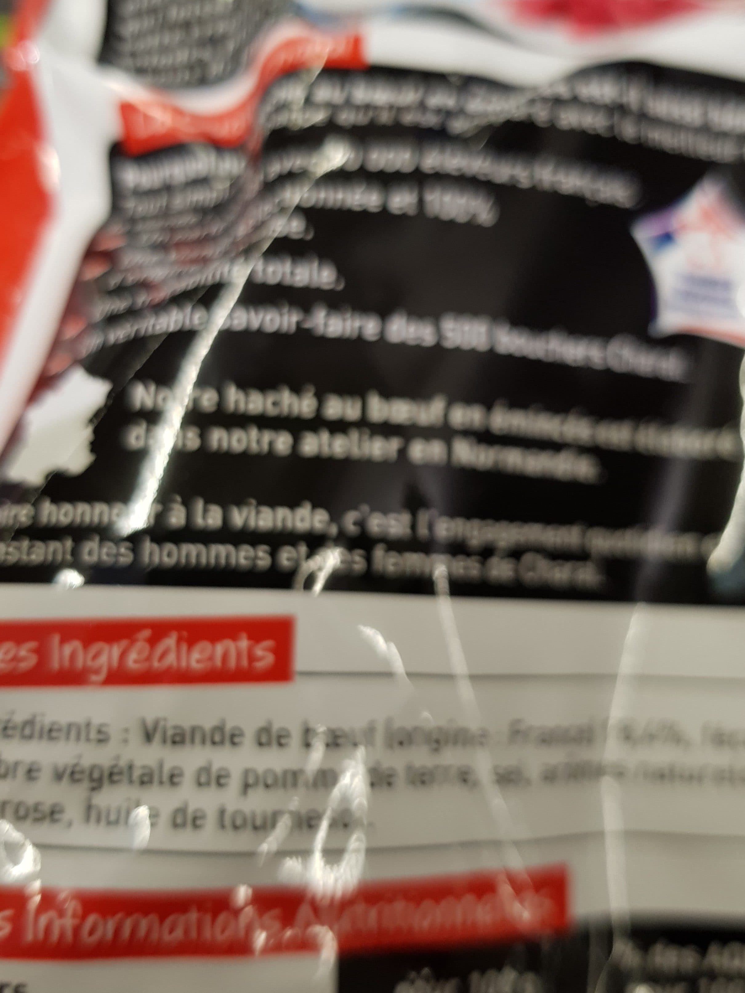 Charal Haché au boeuf en émincé à cuisiner packshot