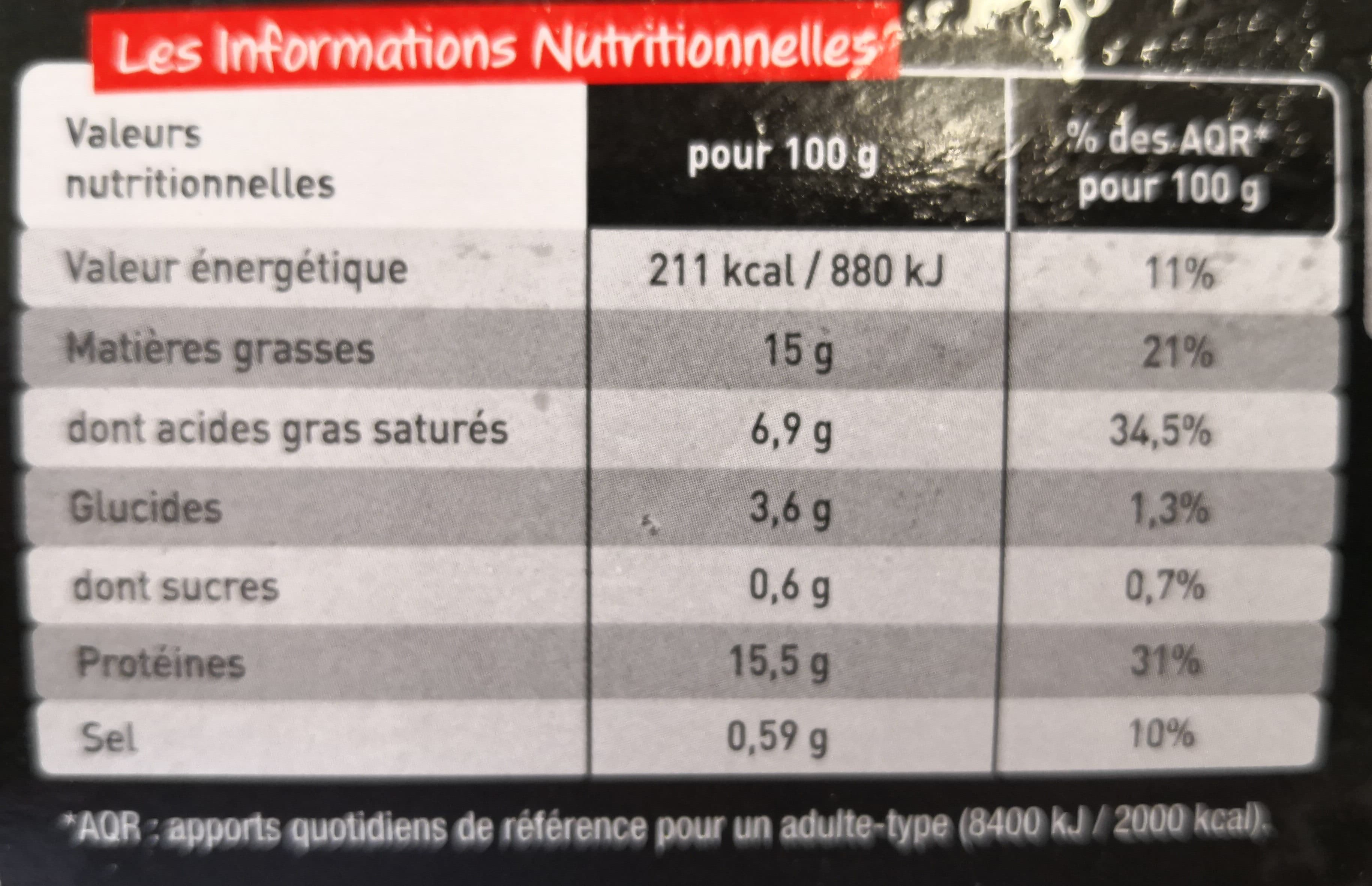 Charal L'Extra Moelleux Original packshot