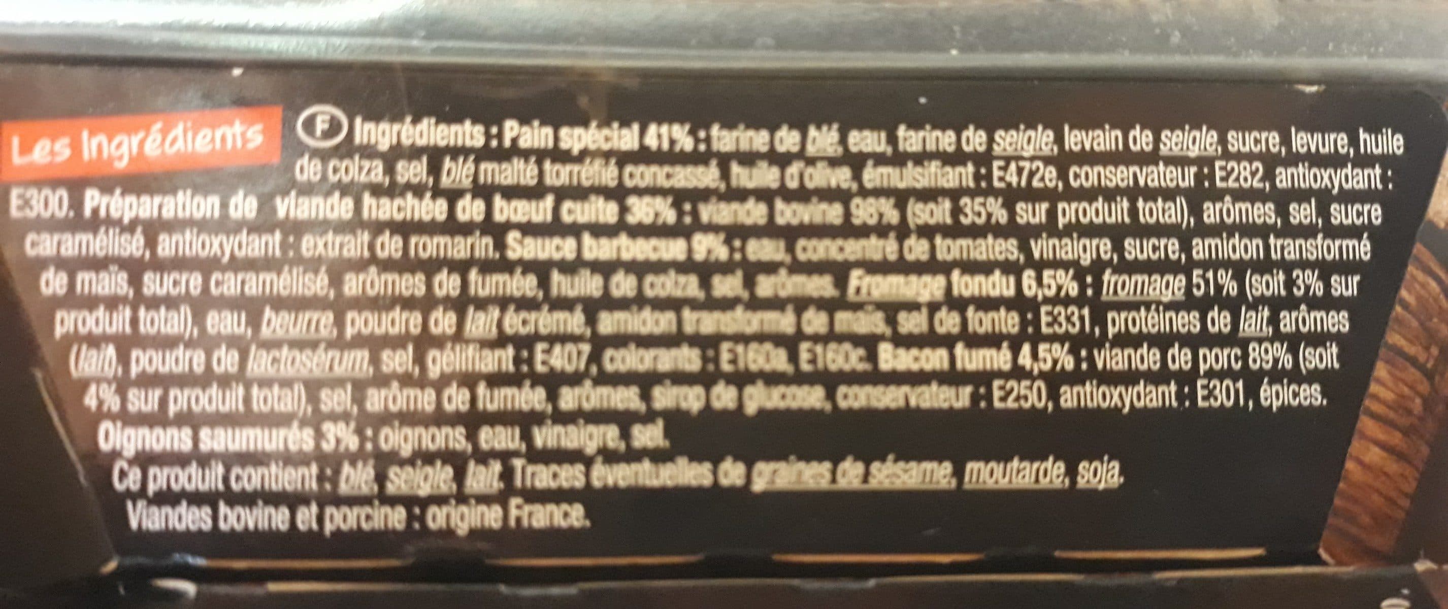 Charal Burgers montagnards packshot
