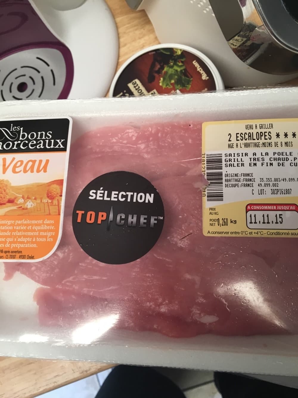 Les Bons Morceaux Escalopes de veau packshot