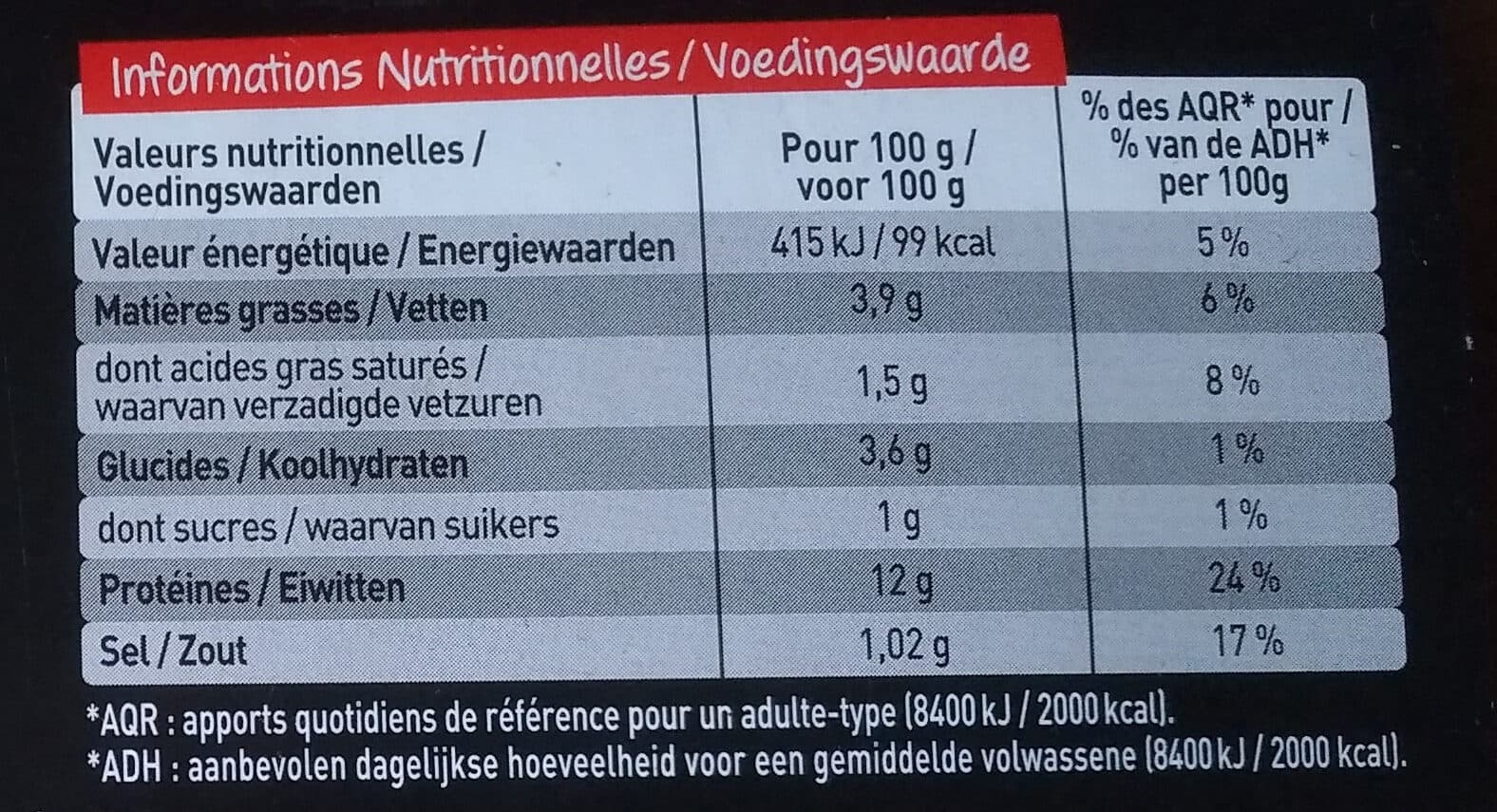 Charal Rognons de bœuf sauce au madère packshot