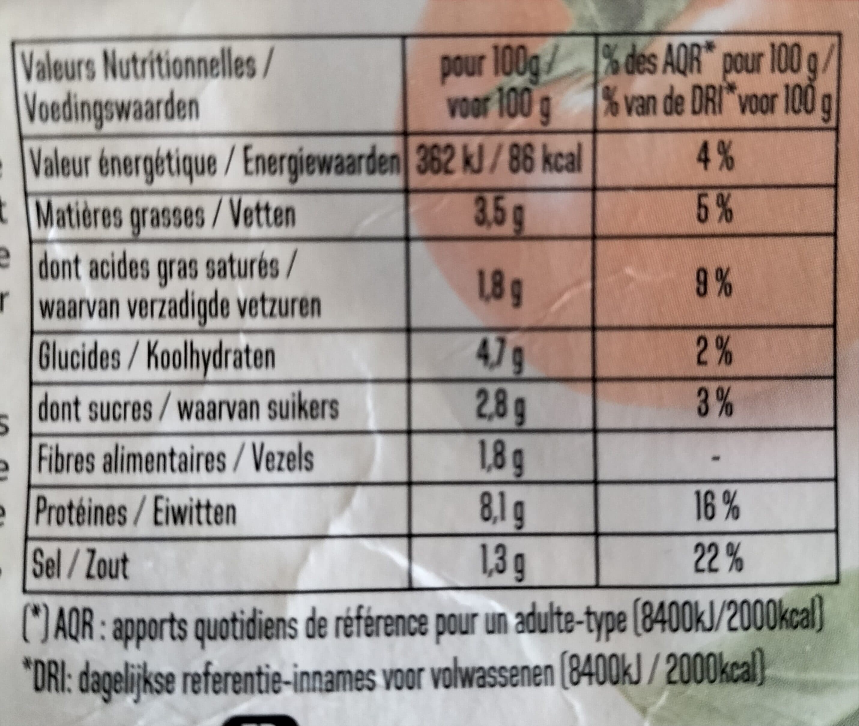 Charal Boulettes au boeuf à la Napolitaine packshot