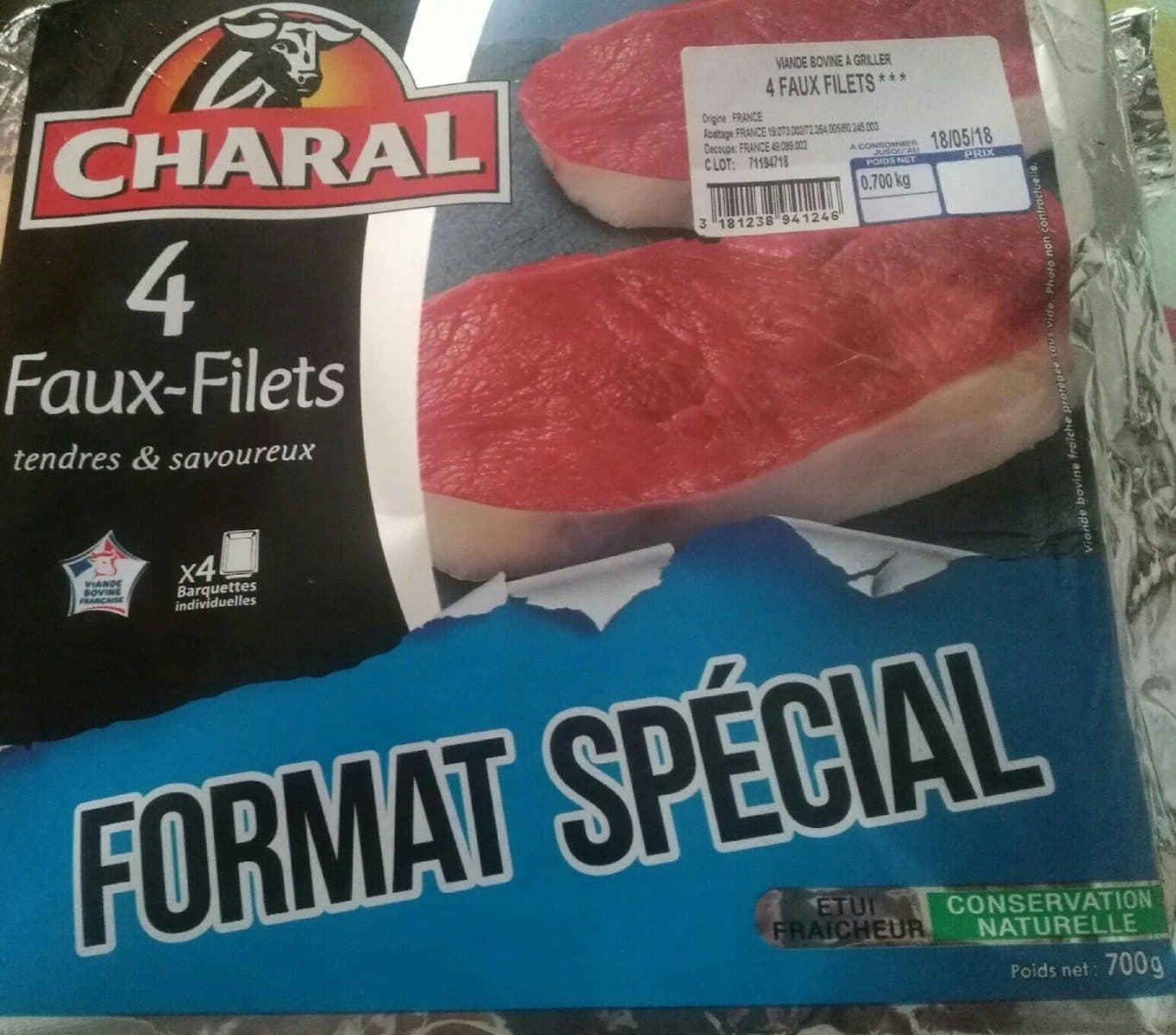 Charal Faux filets packshot