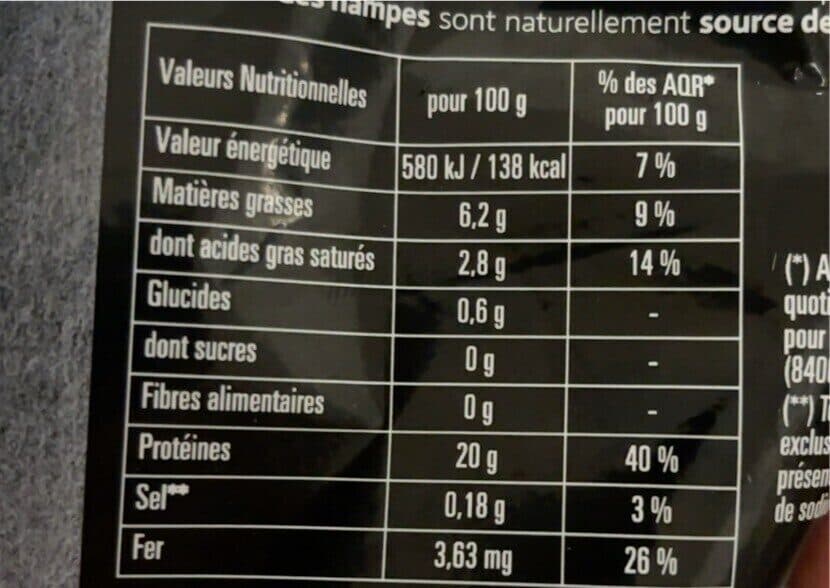 Open Food Facts Viande bovine Hampes packshot