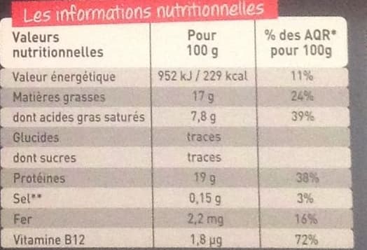 Charal Entrecôte packshot