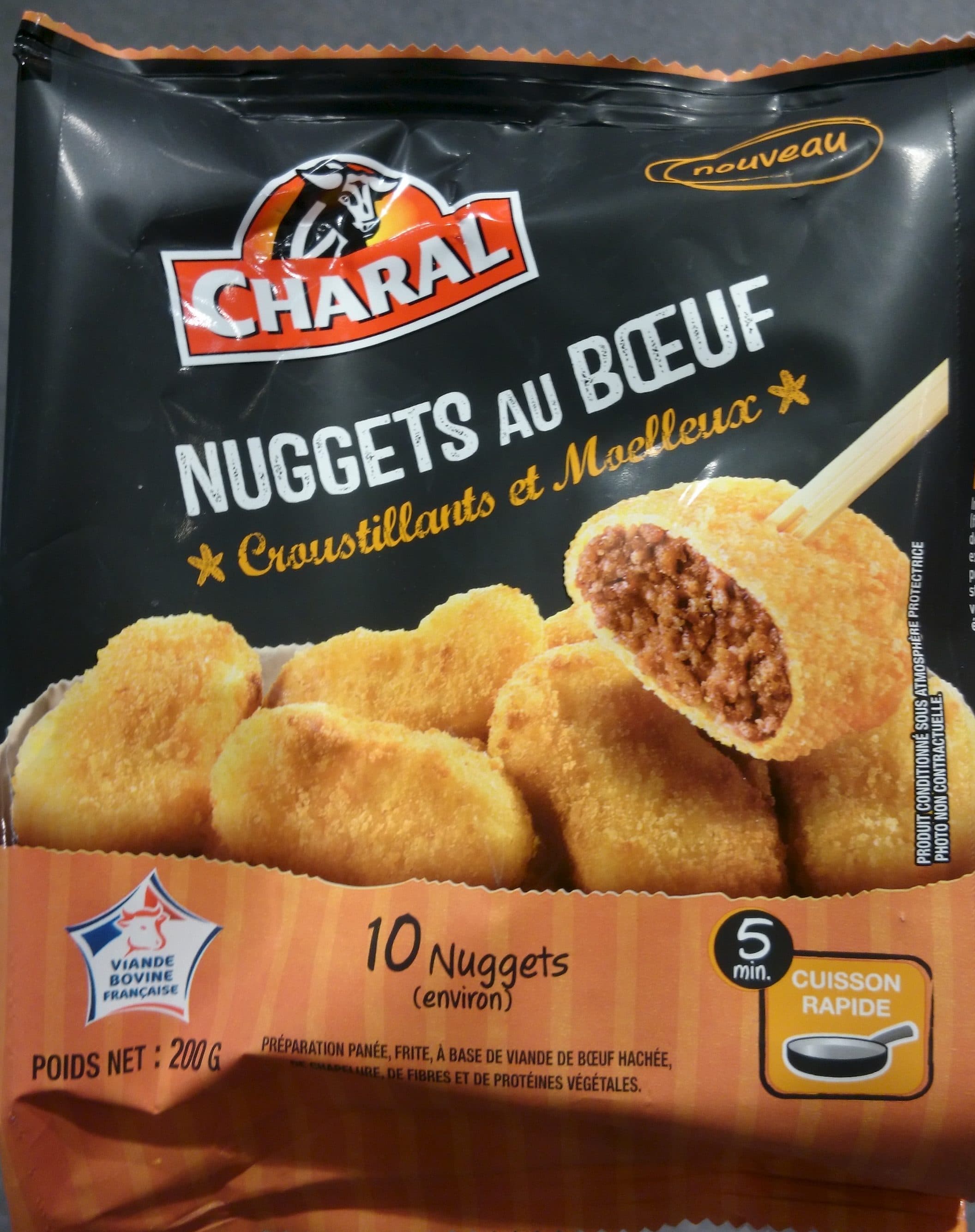 Charal Nuggets au Bœuf packshot