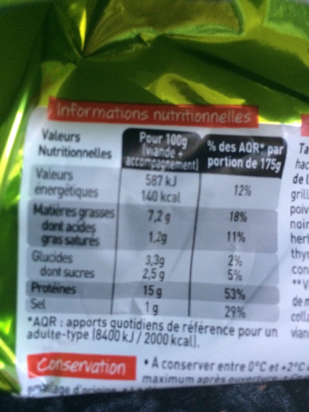 Charal Tartare aux couteaux & légumes marinés la barquette de 175 g packshot