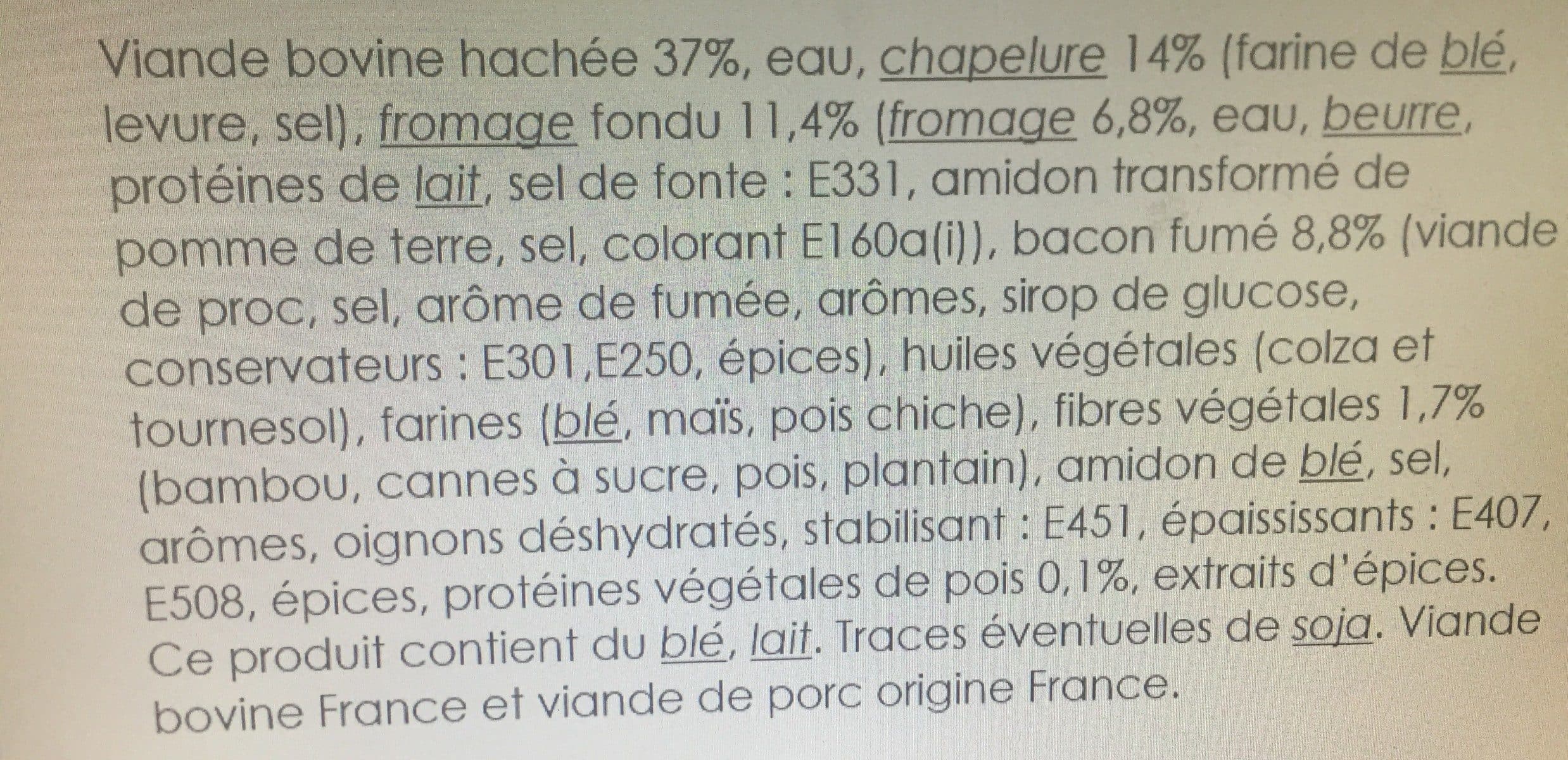 Charal Panés au boeuf facon cordon bleu packshot