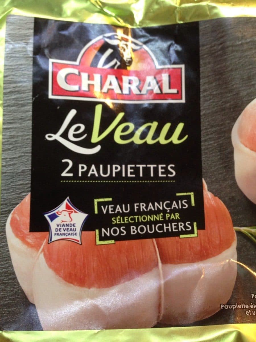 Charal Le veau : 2 paupiettes packshot