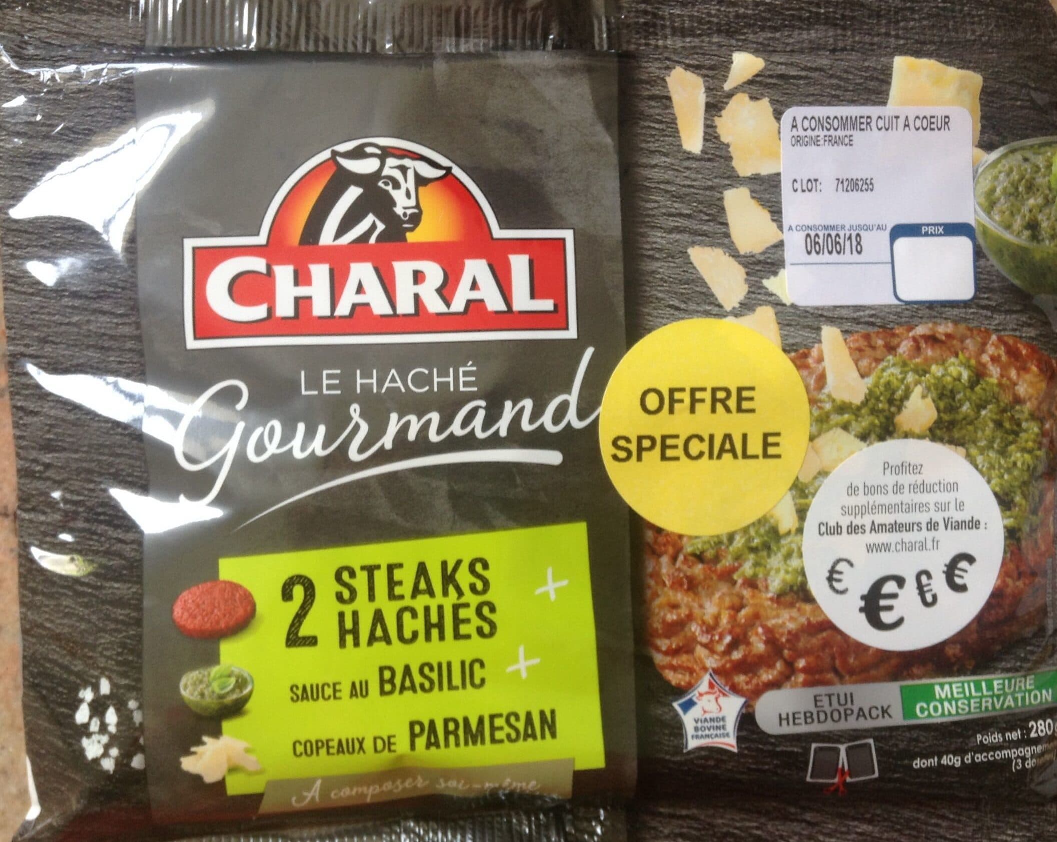 Charal Le haché gourmand packshot