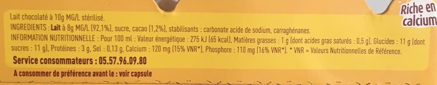 Cacolac Cacolac Pack de 8 Bouteilles 20 cl packshot