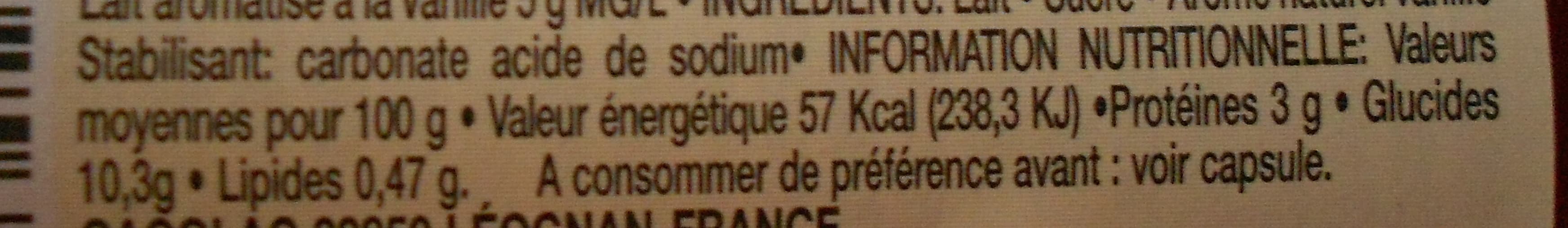 Cacolac CACOLAC VANILLE BOUTEILLE 20 CL packshot