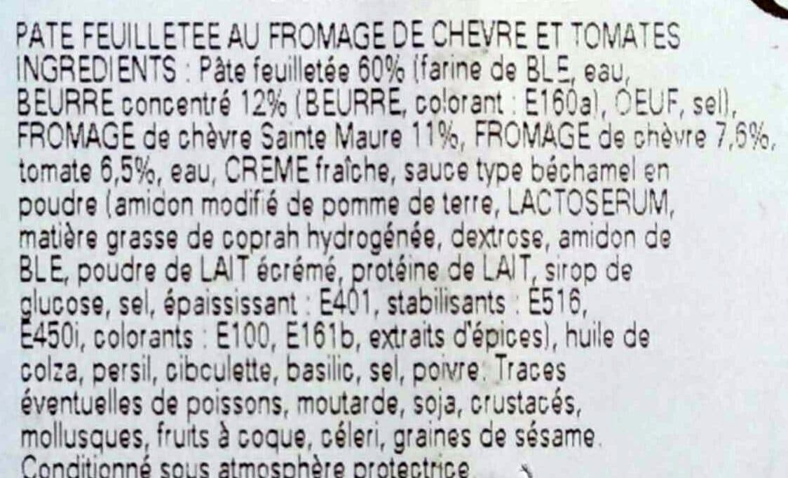 Sans marque Feuilleté au chèvre Sainte-Maure packshot