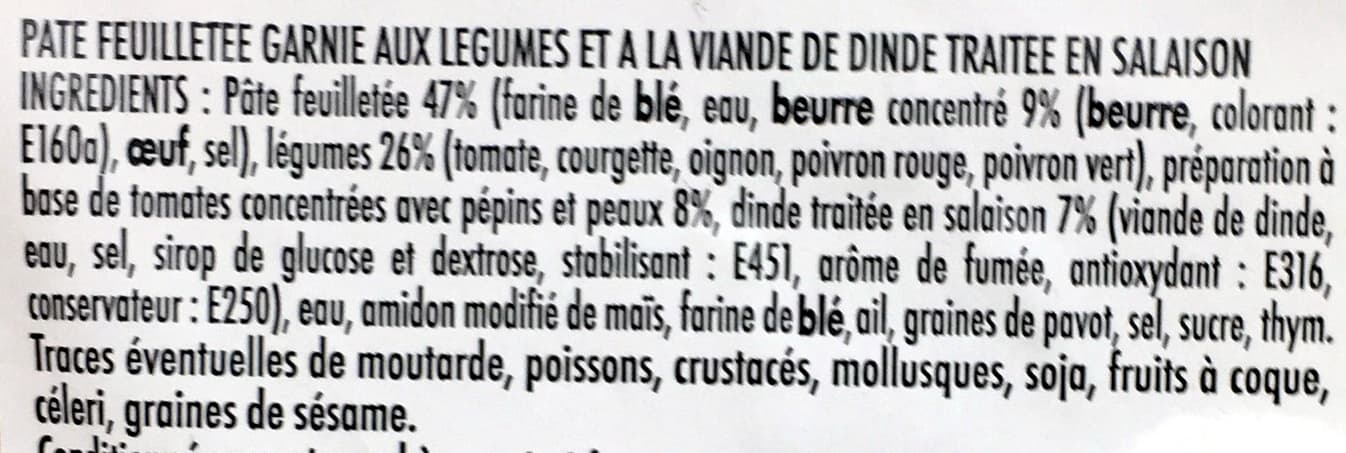 sans marque Feuilletés provencal packshot