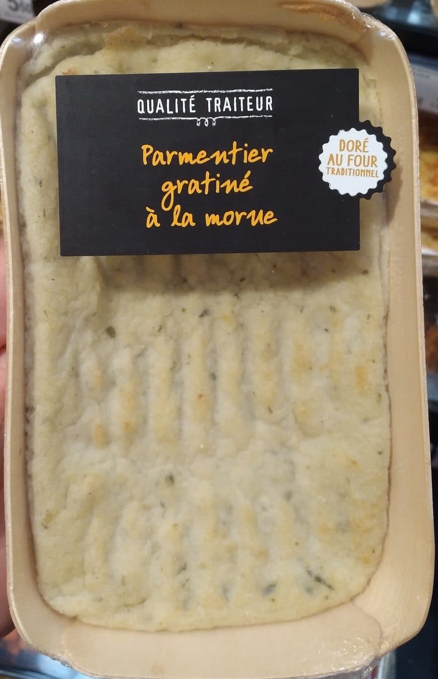 Jean Stalaven Parmentier gratiné à la morue packshot