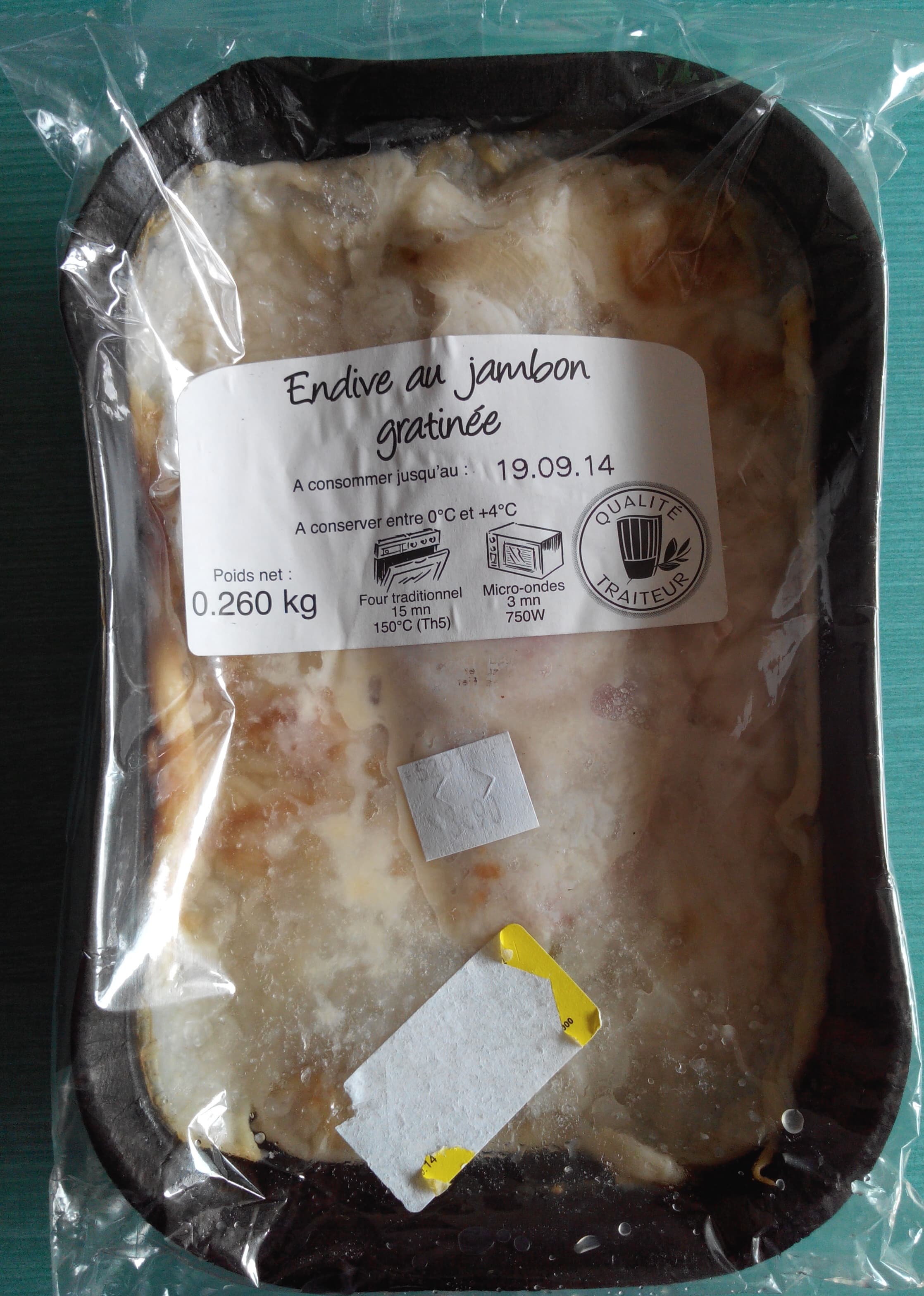 Jean stalaven Endive au jambon gratinée packshot