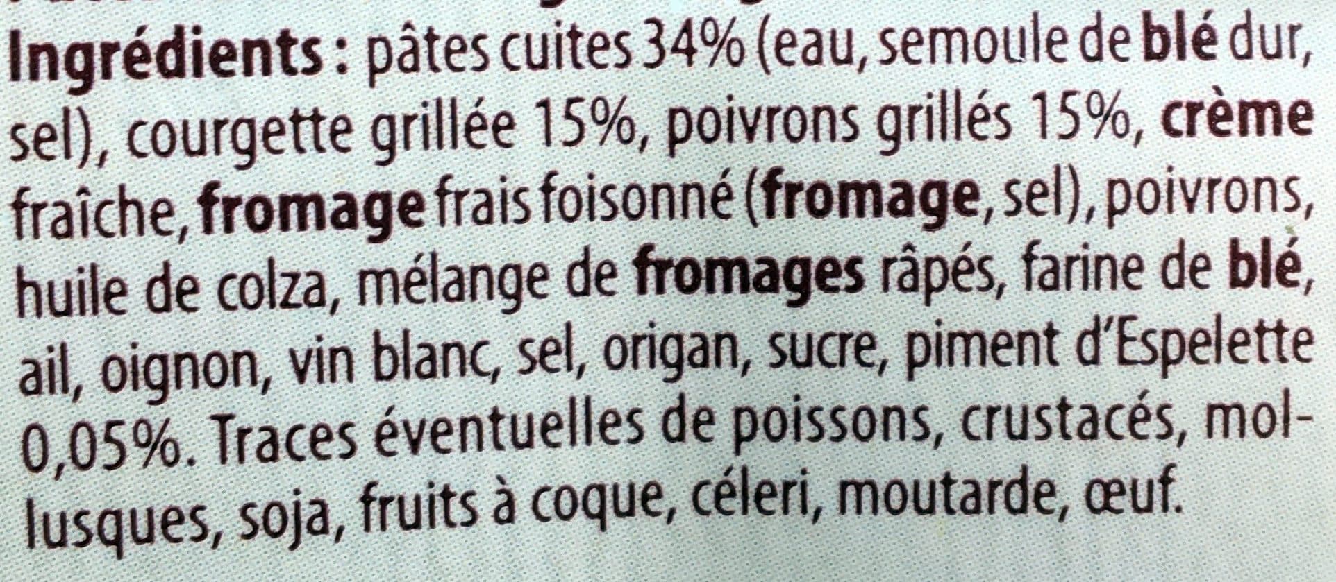 Régal du chef Tortiglioni & ses légumes grillés au piment d'Espelette packshot