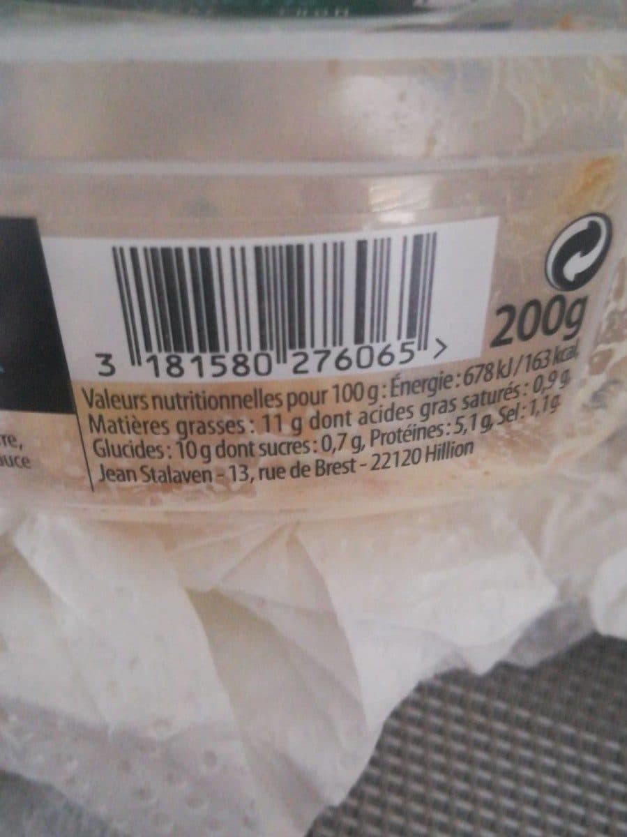 Jean Stalaven Salade du pecheur packshot