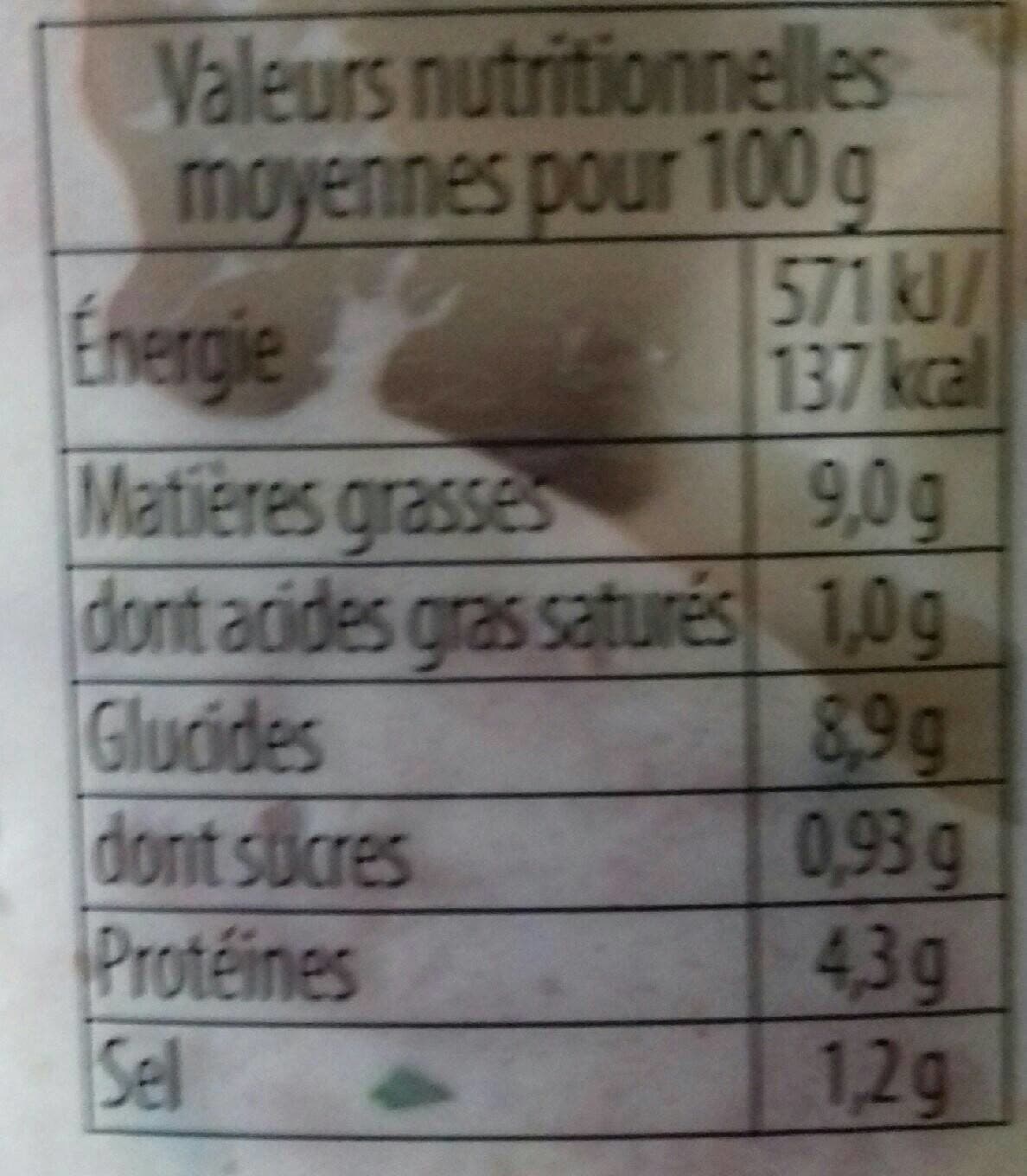 Qualité Traiteur Salade piémontaise au jambon packshot