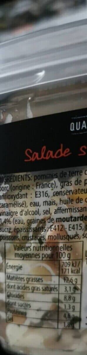 Leclerc Salade strasbourgeoise packshot