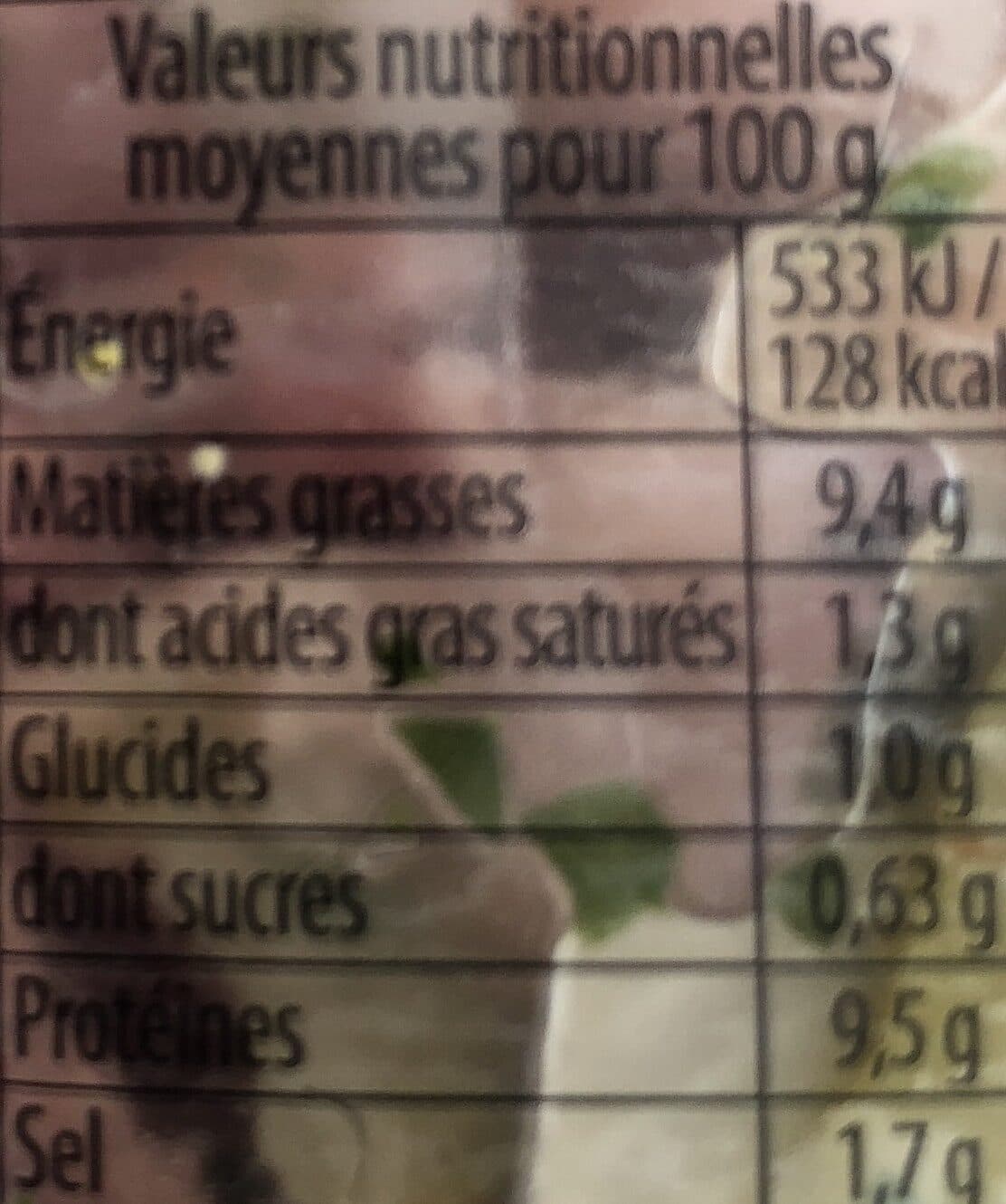 Qualite traiteur Museau de boeuf à la lyonnaise packshot