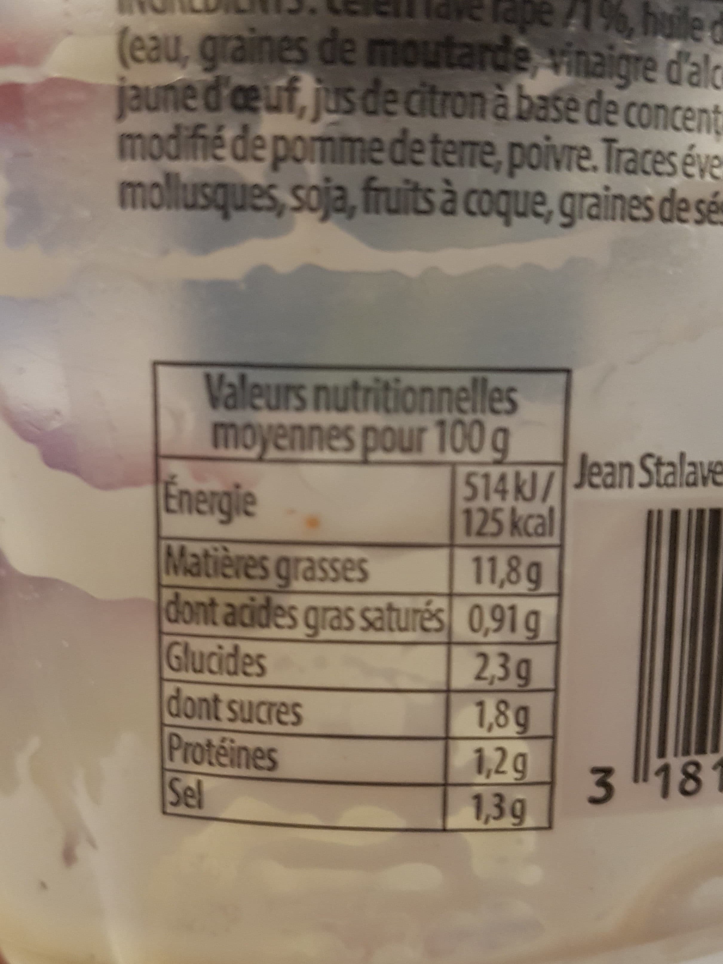 Qualité Traiteur Céleri rémoulade packshot