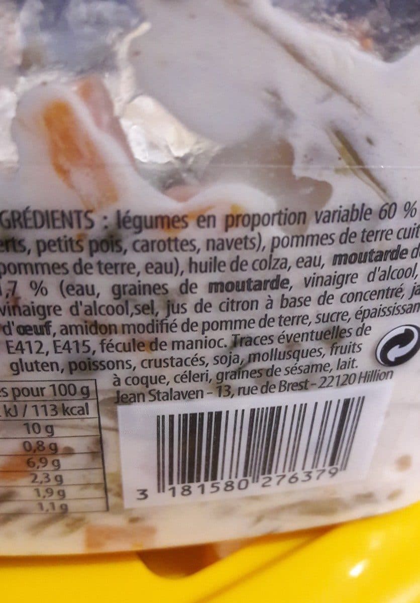 Qualité Traiteur Macédoine de légumes qualité traiteur packshot