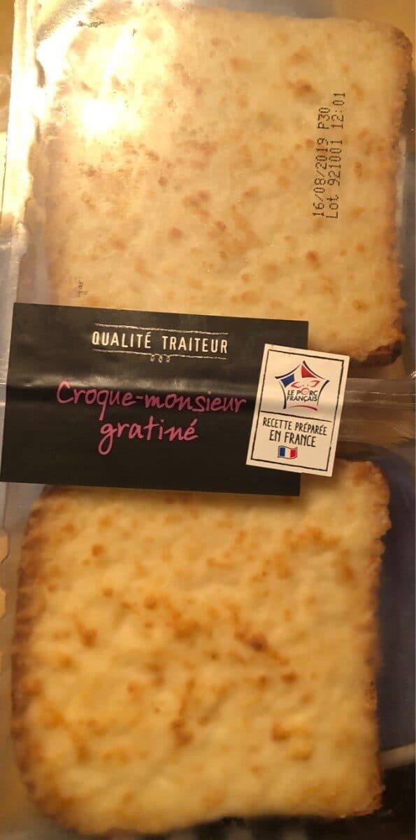 Open Food Facts Croque-monsieur gratiné packshot