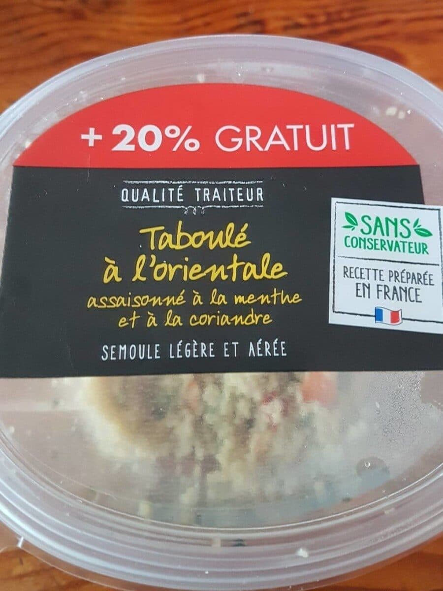 Jean Stalaven Taboulé a l orientale packshot