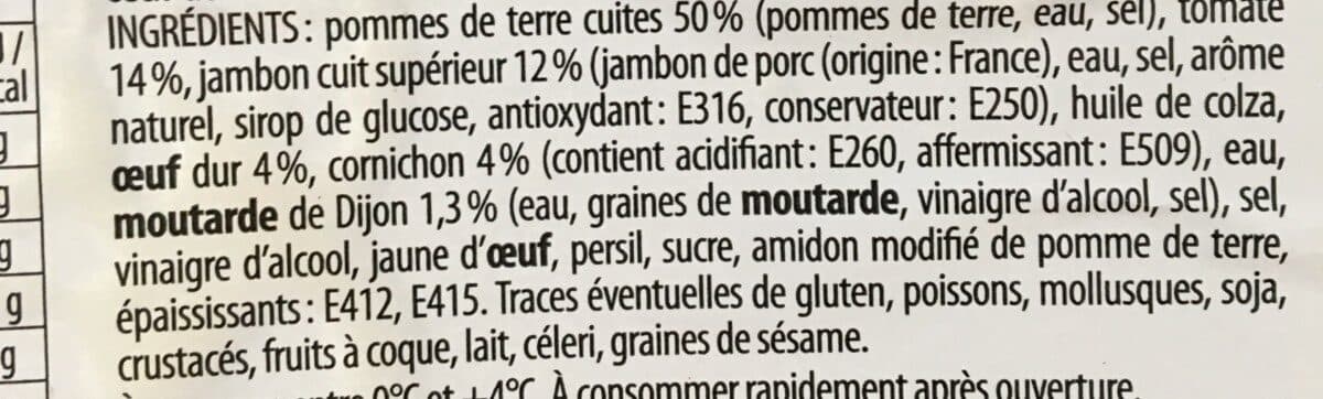 Jean Stalaven Salade piémontaise au jambon (+20% gratuit) packshot