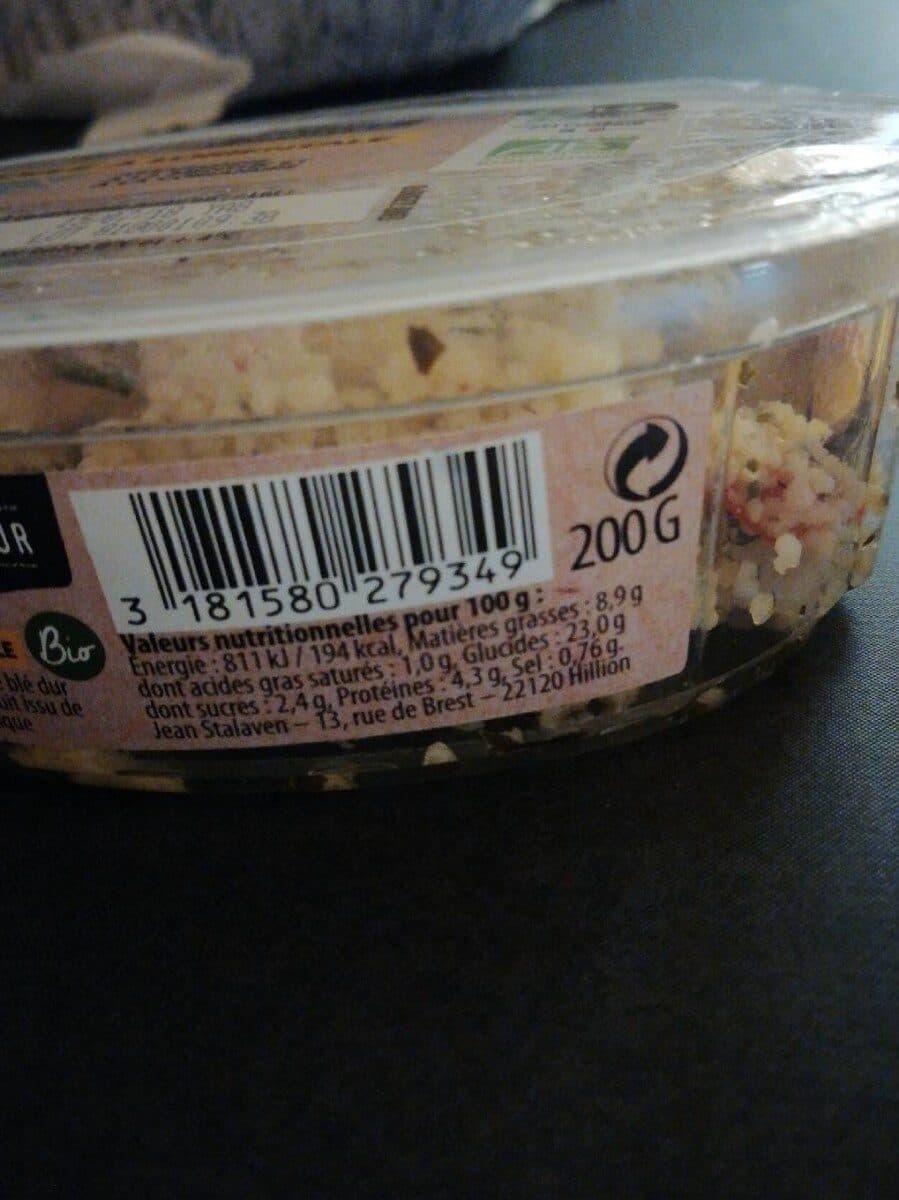 Jean Stalaven Taboulé à l'Orientale packshot