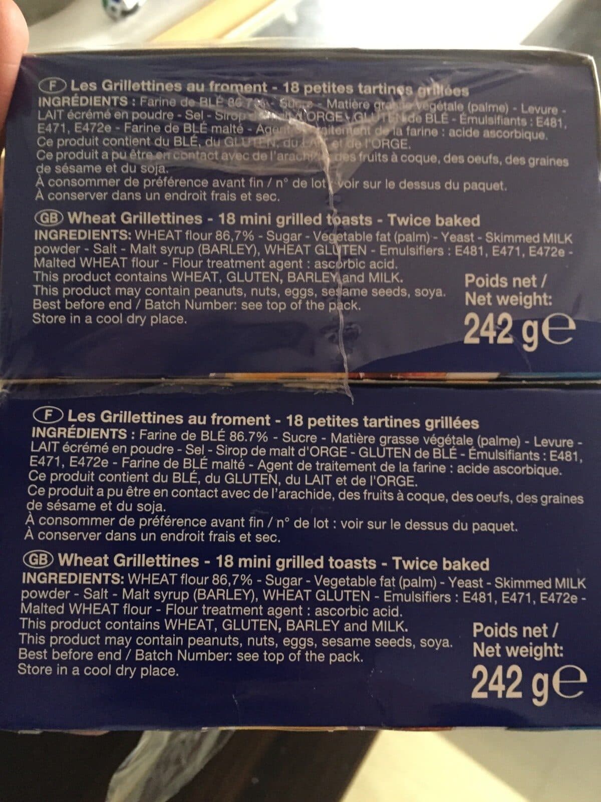 pasquier Les grilletines packshot