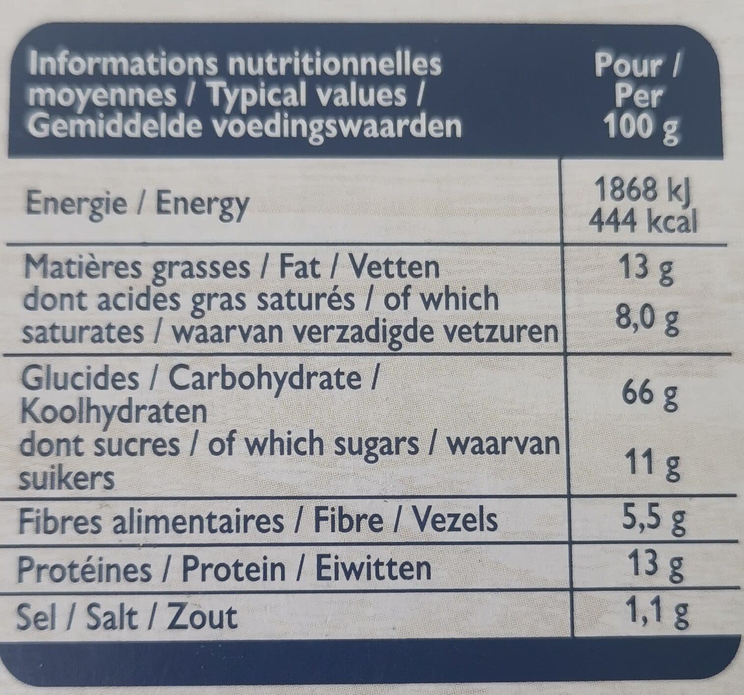 Brioche Pasquier Grilletine Briochée x18 packshot