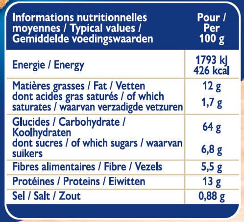 Brioche Pasquier Grilletine Céréales et Graines x18 packshot
