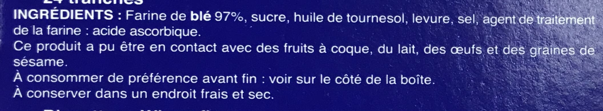 Brioche Pasquier Biscottes Pocket Froment packshot